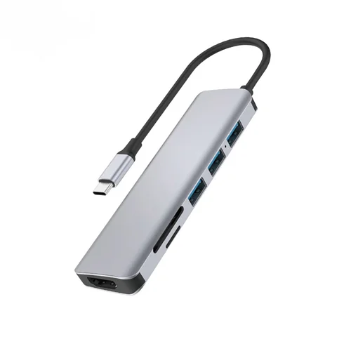 هاب تایپ سی دارای هفت پورت WIWU 731HC