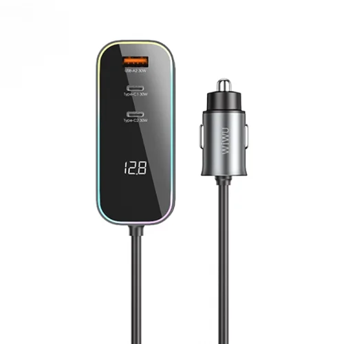 شارژر فندکی 120 واتی WIWU Wi-QC014