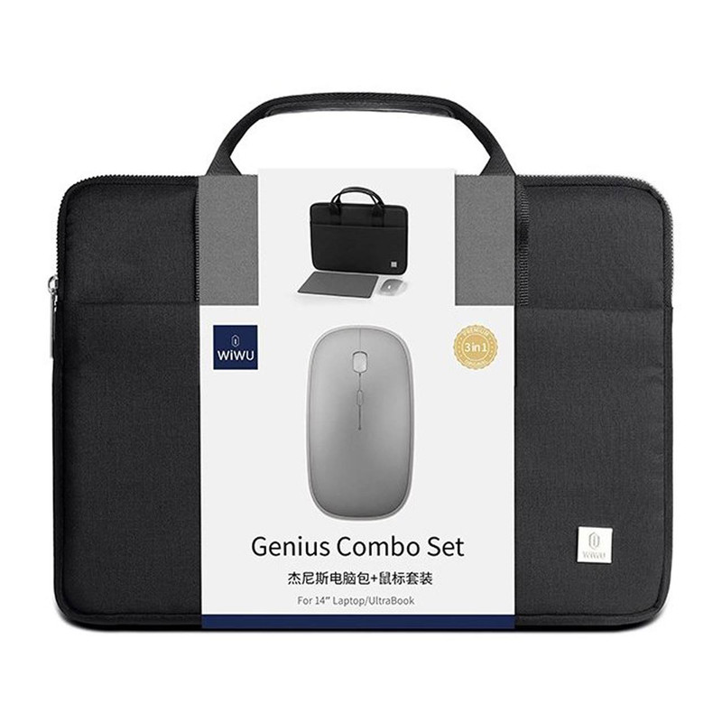 کیف لپ تاپ ویوو مدل Genius Combo set مناسب برای لپ تاپ 13.1 تا 14 اینچی