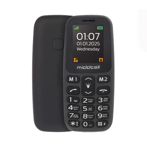گوشی موبایل میدسل مدل M107 دو سیم کارت ظرفیت 32 مگابایت و رم 32 مگابایت